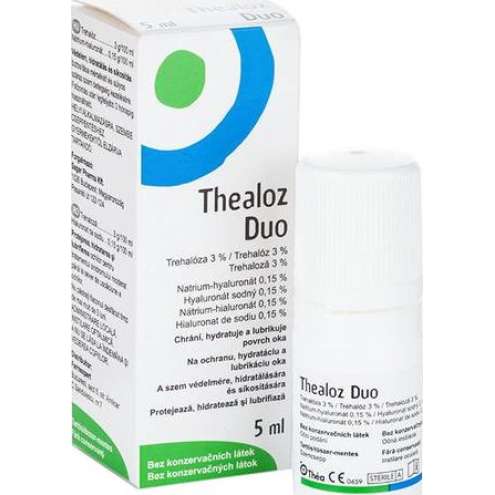 Thea Thealoz Duo - Офтальмологический раствор, 5 мл